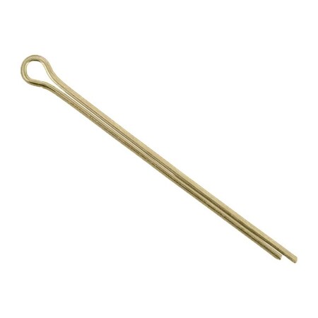 Heritage Industrial Cotter Pin, 1/8 in Dia, 2-1/2 in L, Steel, 1 PK CPY-125-2500
